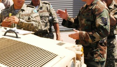 Arizona Air National Guard Trains Kazakh Peacekeepers on Humvee Airlift Procedures