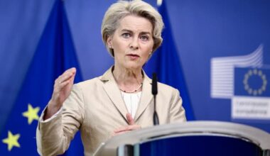 pour Ursula Von der Leyen, le désengagement américain est un "message clair" que l'Europe doit renforcer son aide