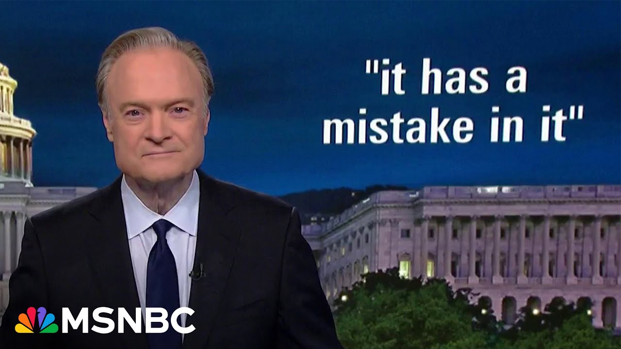 Lawrence: House Republican says we're not 'little b----es.’ Dem calls out GOP's Trump bill mistake.