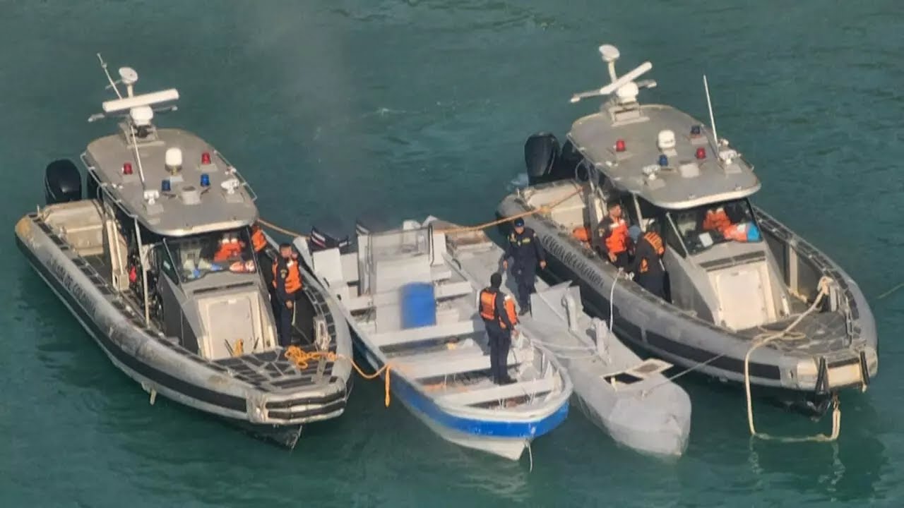 Colombie : la marine saisit un narco sous-marin sans pilote • FRANCE 24