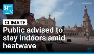 Red alert: Soaring temperatures prompt stay-home warnings across Europe • FRANCE 24 English