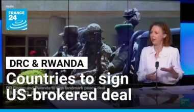 DRC, Rwanda to sign US-mediated peace deal and end conflict • FRANCE 24 English