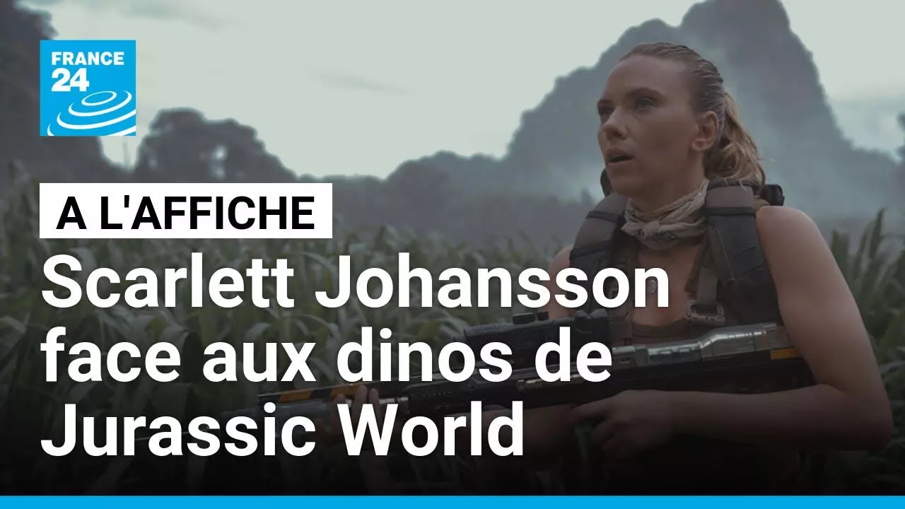 "Jurassic World : Renaissance" de Gareth Edwards : Scarlett Johansson face aux dinos • FRANCE 24