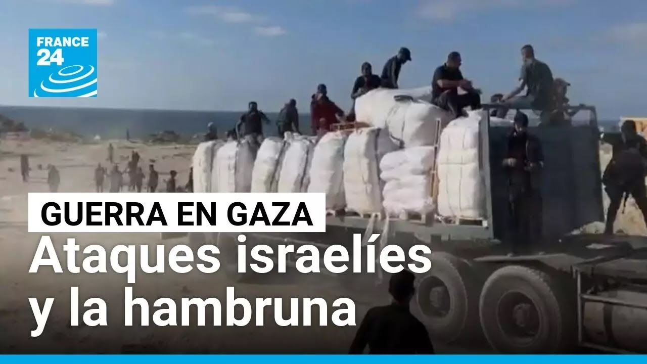 Franja de Gaza, entre los ataques israelíes y la hambruna • FRANCE 24 Español