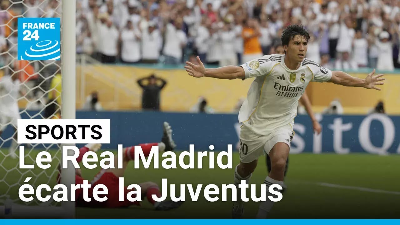 Le Real Madrid écarte la Juventus et rejoint les quarts de finale de la Coupe du Monde des Clubs