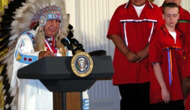 Sen. Ben Nighthorse Campbell Speaks at White House Breakfast for National Museum of the American Indian