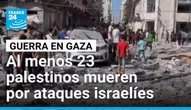 Israel ordena evacuaciones en Gaza mientras sigue atacando y Trump pide buscar una tregua