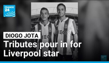 Tributes pour in for Diogo Jota after Liverpool star killed in car crash • FRANCE 24 English