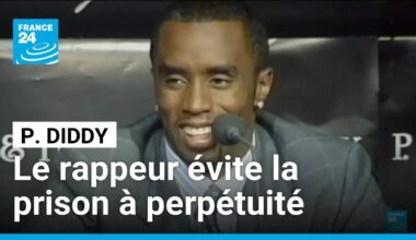 Le rappeur P. Diddy évite la prison à perpétuité • FRANCE 24