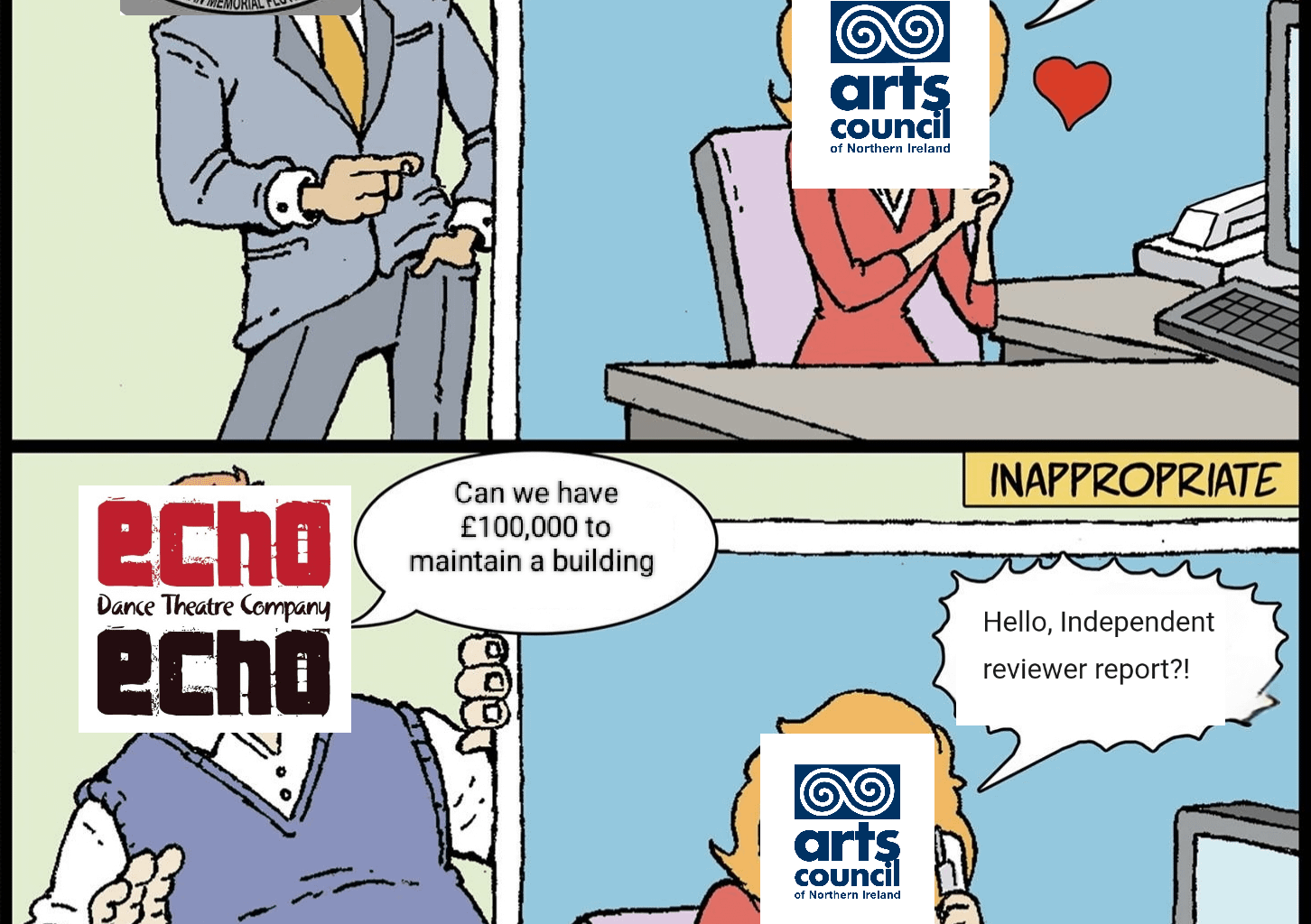 Day 1 of shitposting about EE Dance theatre