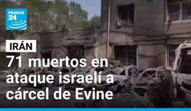 Ataque israelí a prisión de Evine dejó 71 muertos durante la guerra entre Israel e Irán