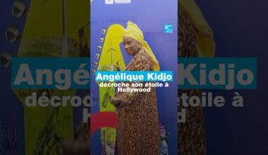 La chanteuse africaine Angélique Kidjo décroche son étoile à Hollywood • FRANCE 24