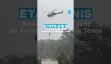 Des inondations font au moins six morts au Texas, une vingtaine d'enfants portés disparus• FRANCE 24