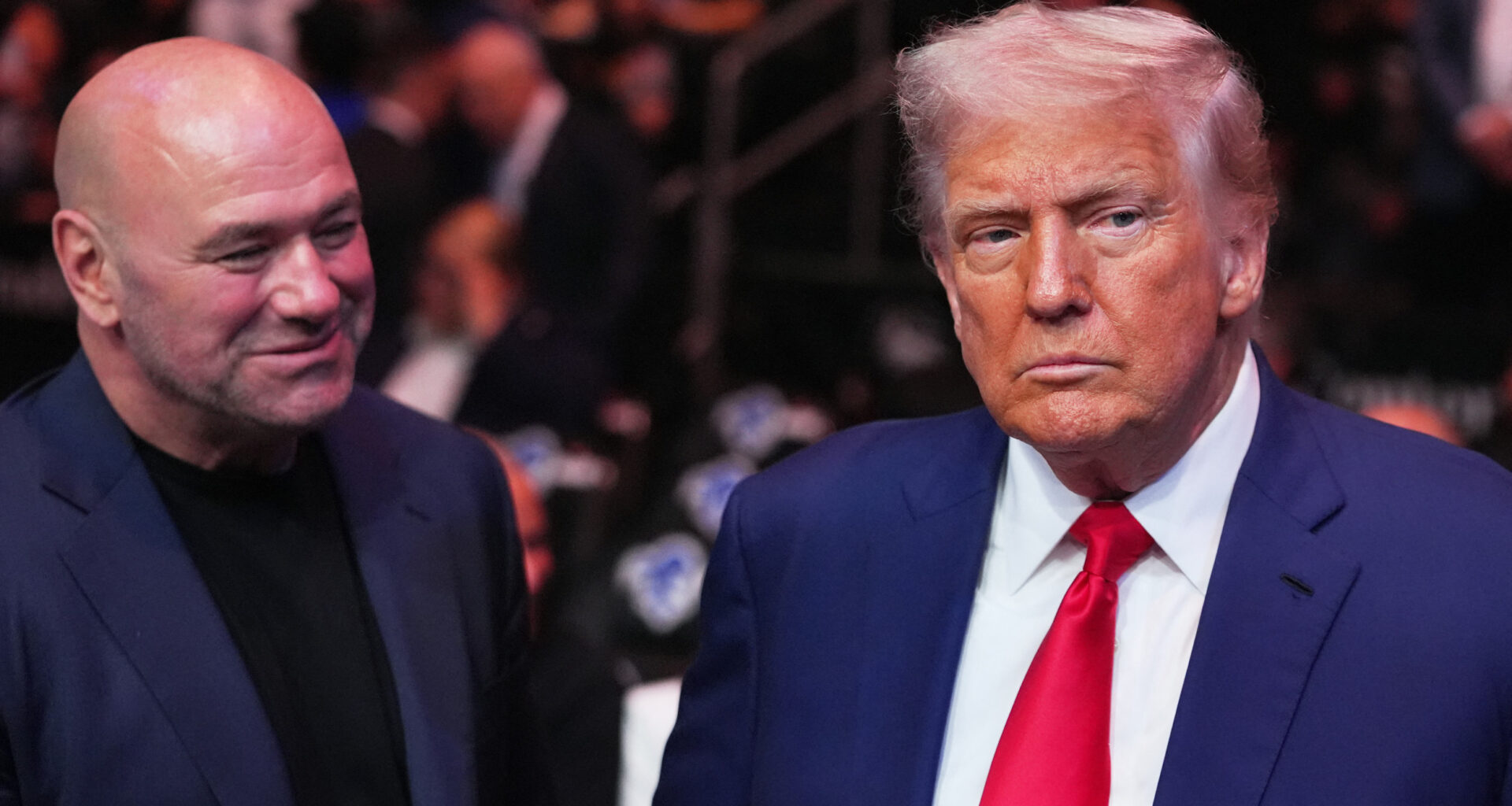 Dana White and Donald Trump