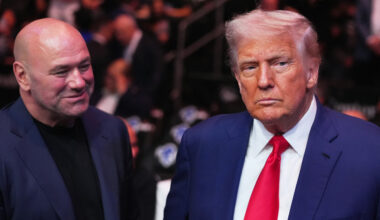 Dana White and Donald Trump