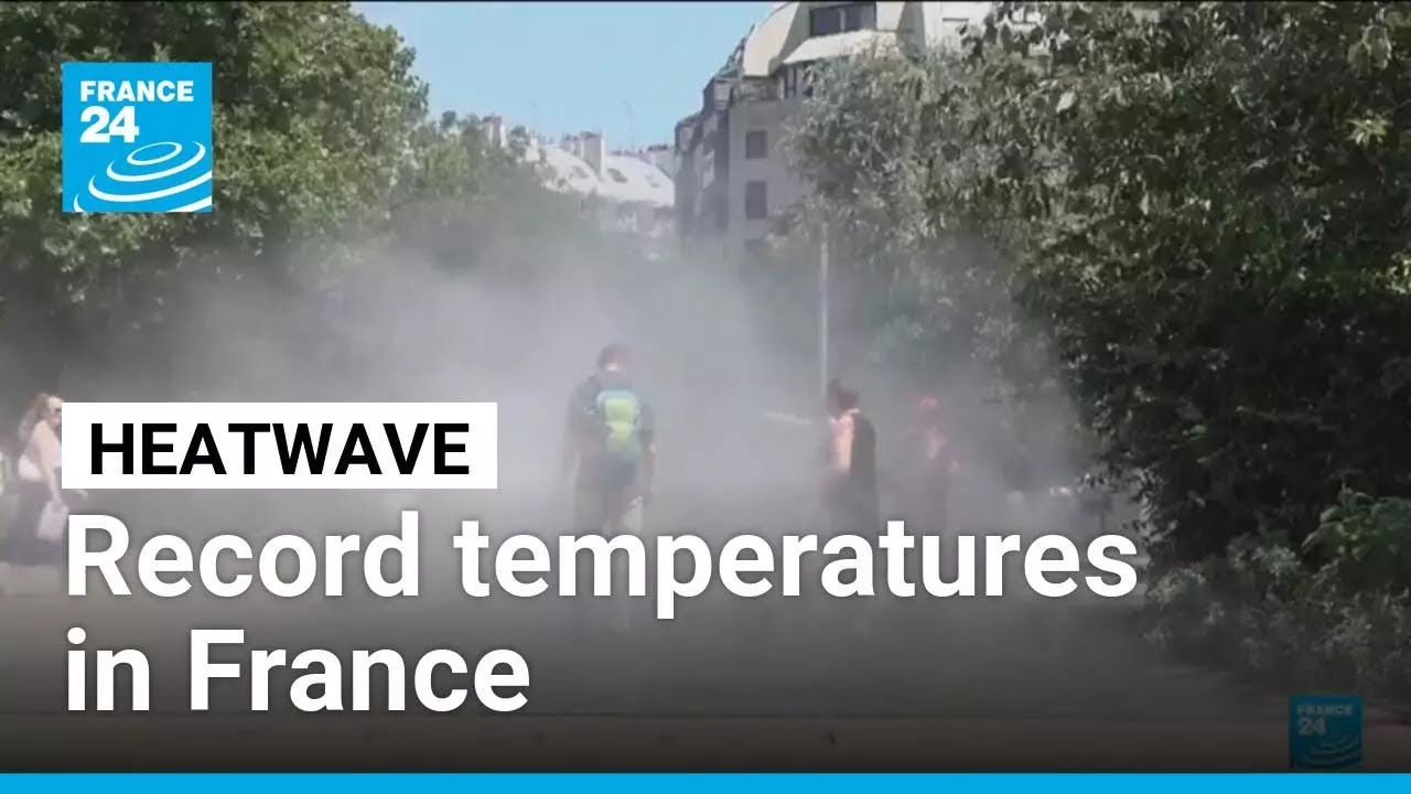France roasts as temperature soar • FRANCE 24 English