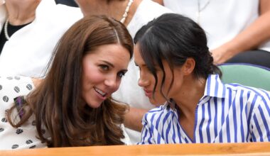 Princess Kate and Meghan Watch Tennis