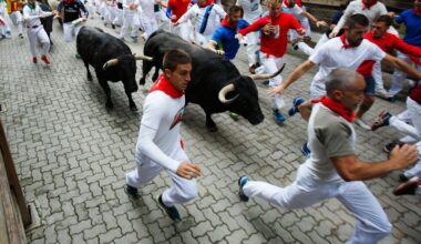 Running with the bulls: San Fermin kicks off in Spain's Pamplona