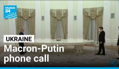 Macron urges Ukraine ceasefire in first Putin talks since 2022 • FRANCE 24 English
