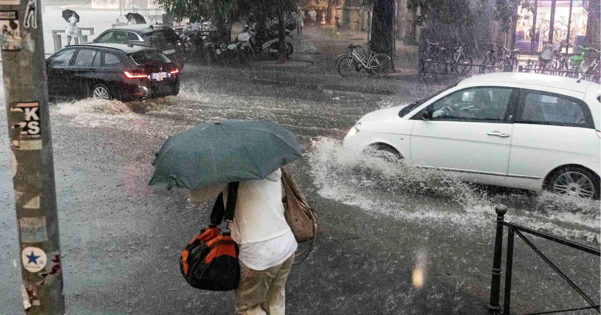 Maltempo estivo al Nord Italia