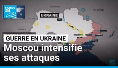 Guerre en Ukraine : Moscou intensifie ses attaques • FRANCE 24