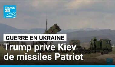 Guerre en Ukraine : Donald Trump prive Kiev de missiles Patriot • FRANCE 24