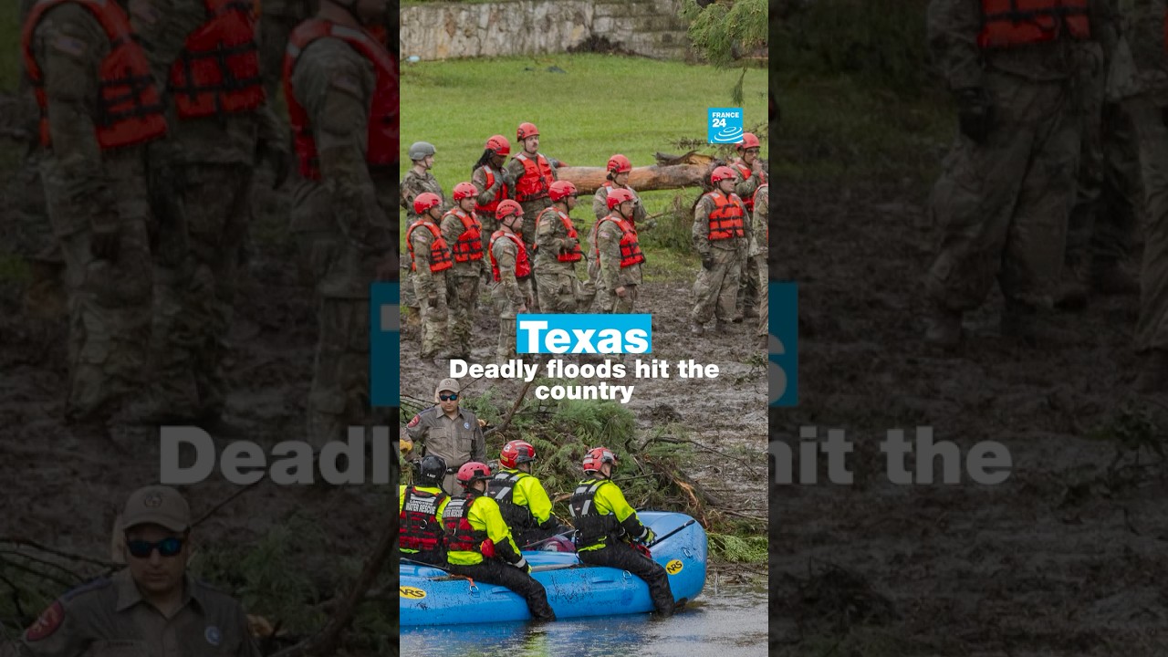 Deadly floods killed dozens in Texas • FRANCE 24 English