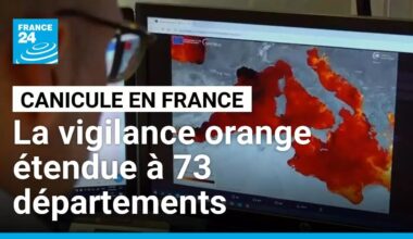 Canicule : la vigilance orange étendue à 73 départements dimanche • FRANCE 24
