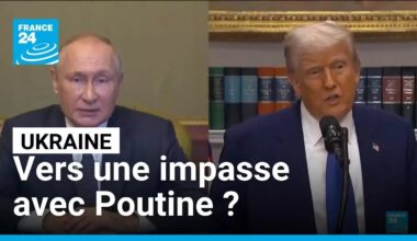Ukraine : Donald Trump déplore l'absence de "progrès" avec Vladimir Poutine • FRANCE 24