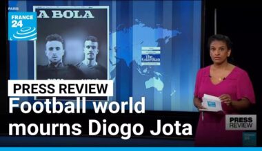 'You'll never walk alone': Football world mourns Diogo Jota • FRANCE 24 English