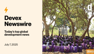 Devex Newswire: IMF austerity criticized for gutting Africa’s public services