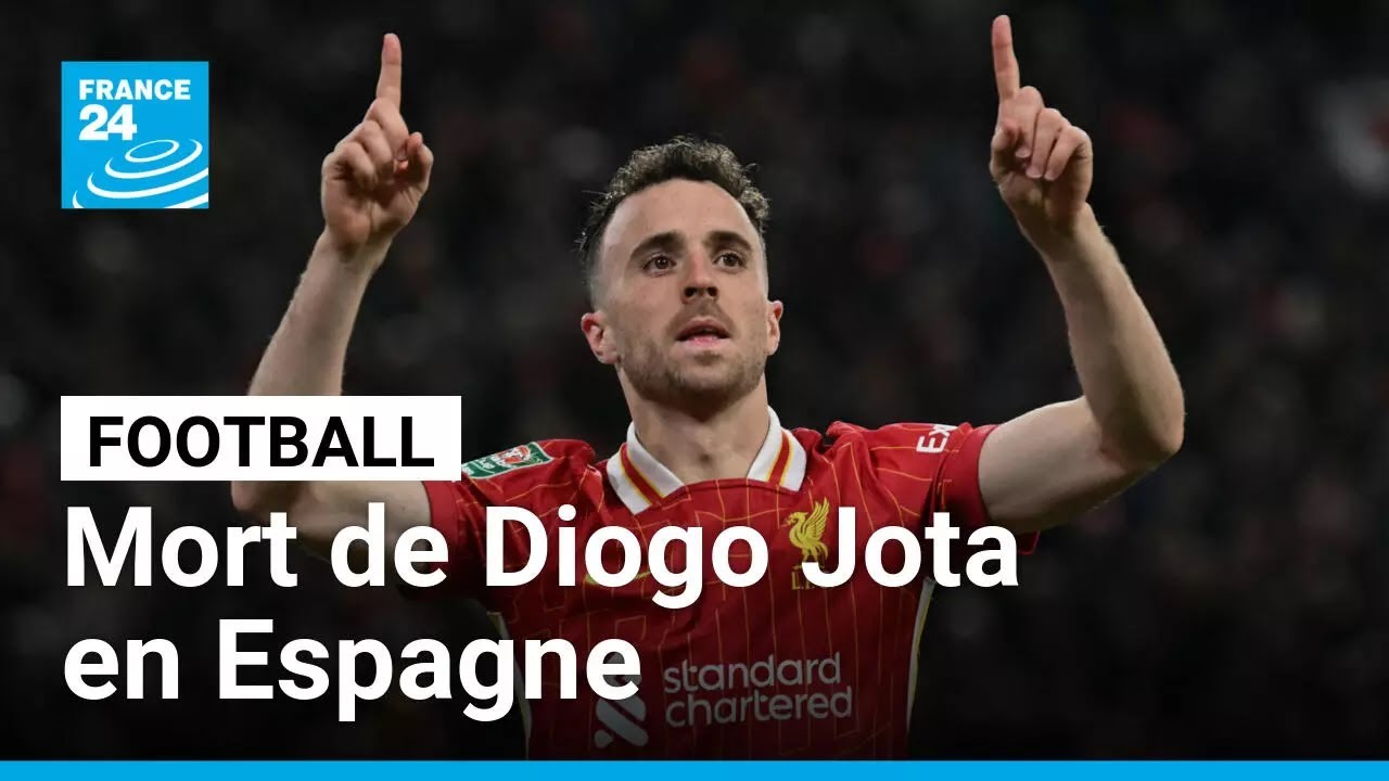Football : mort de Diogo Jota en Espagne • FRANCE 24