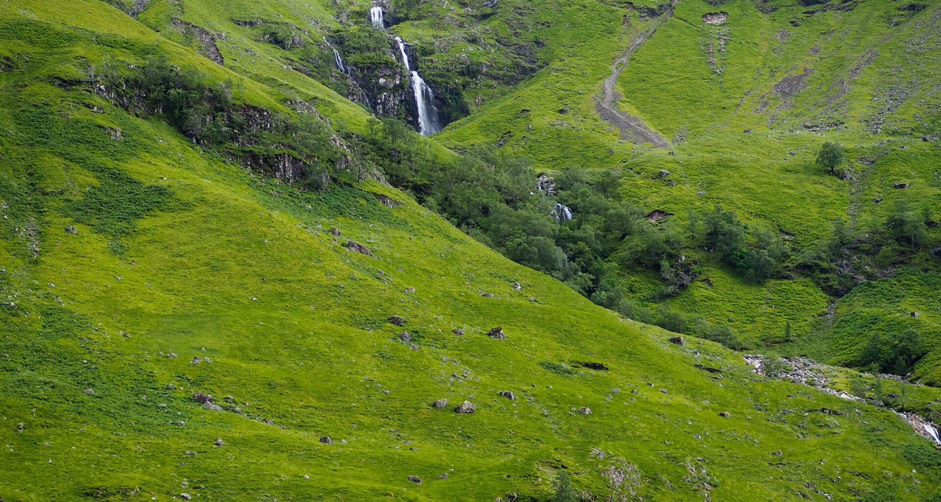 White Cottage off Loch Achtriochtan, Glencoe