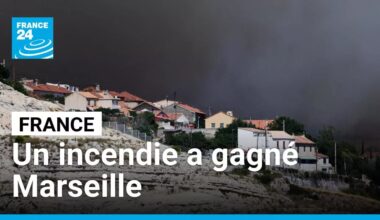 France : l’incendie de Pennes-Mirabeau a gagné Marseille • FRANCE 24