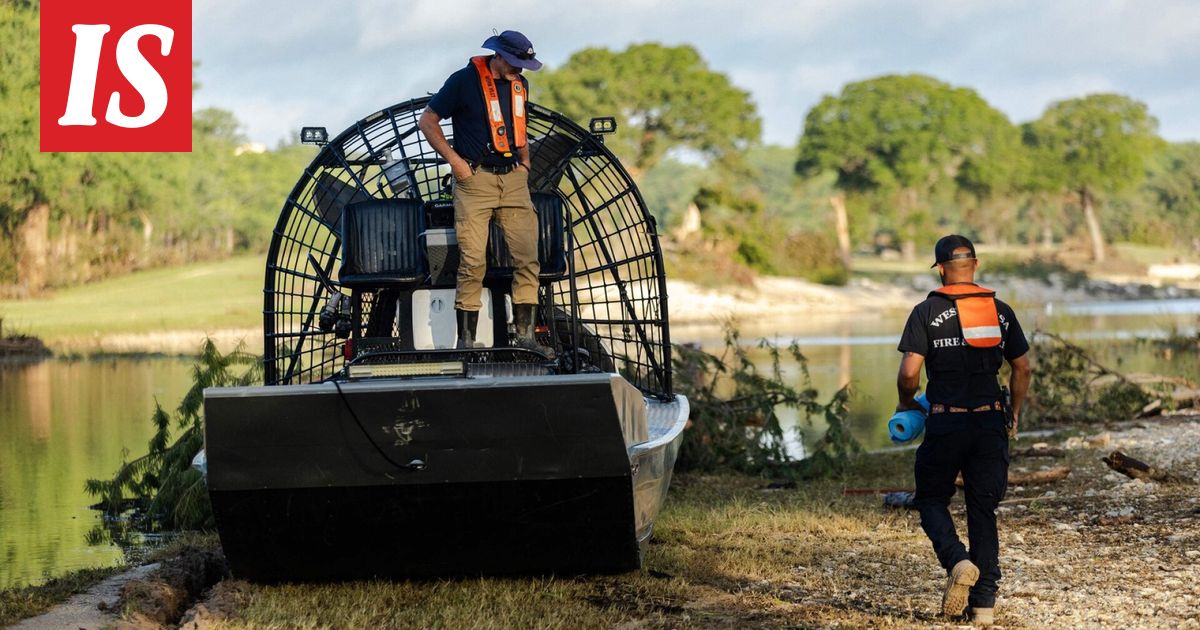 Texasin syöksytulvan jäljiltä on aiempaa arvioitua enemmän kadonneita
