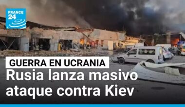 Rusia lanza su mayor ataque contra Kiev desde el inicio de la guerra