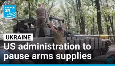 US administration to pause arms supplies to Ukraine • FRANCE 24 English