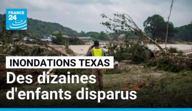 Une trentaine d'enfants portés disparus après les inondations meurtrières au Texas • FRANCE 24