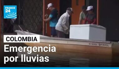 Colombia: más 6.000 personas afectadas por las lluvias en el departamento del Vichada • FRANCE 24