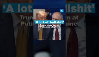 ‘A lot of bullshit’: Trump takes aim at Putin over Ukraine • FRANCE 24 English