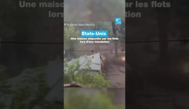 États-Unis : inondations soudaines au Nouveau-Mexique • FRANCE 24