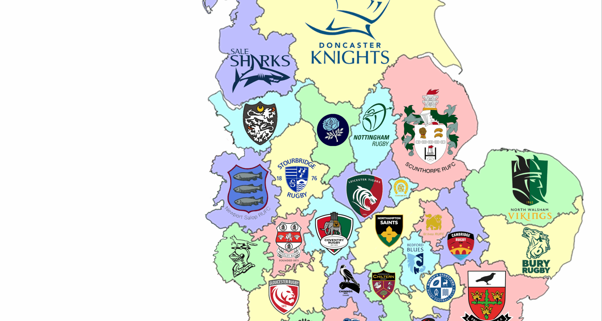 Best Rugby Club by Historic County 2025