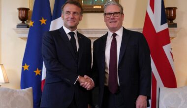 Starmer and Macron will join forces on nuclear deterrents in cases of ‘extreme threats’ to Europe