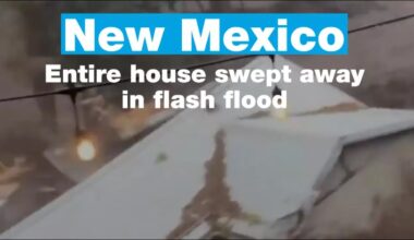 New Mexico: Entire house swept away in flash flood • FRANCE 24 English