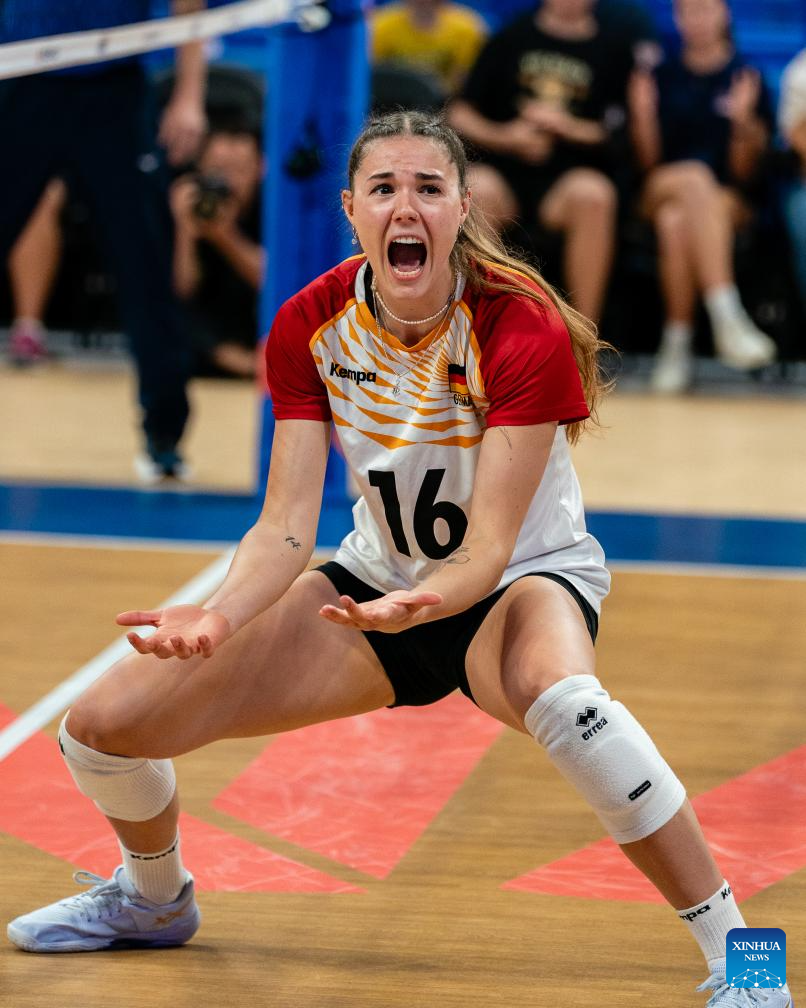 Women's Volleyball Nations League 2025: Germany vs. Canada-Xinhua