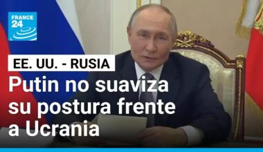 Trump se muestra decepcionado tras conversación con Putin sobre Ucrania