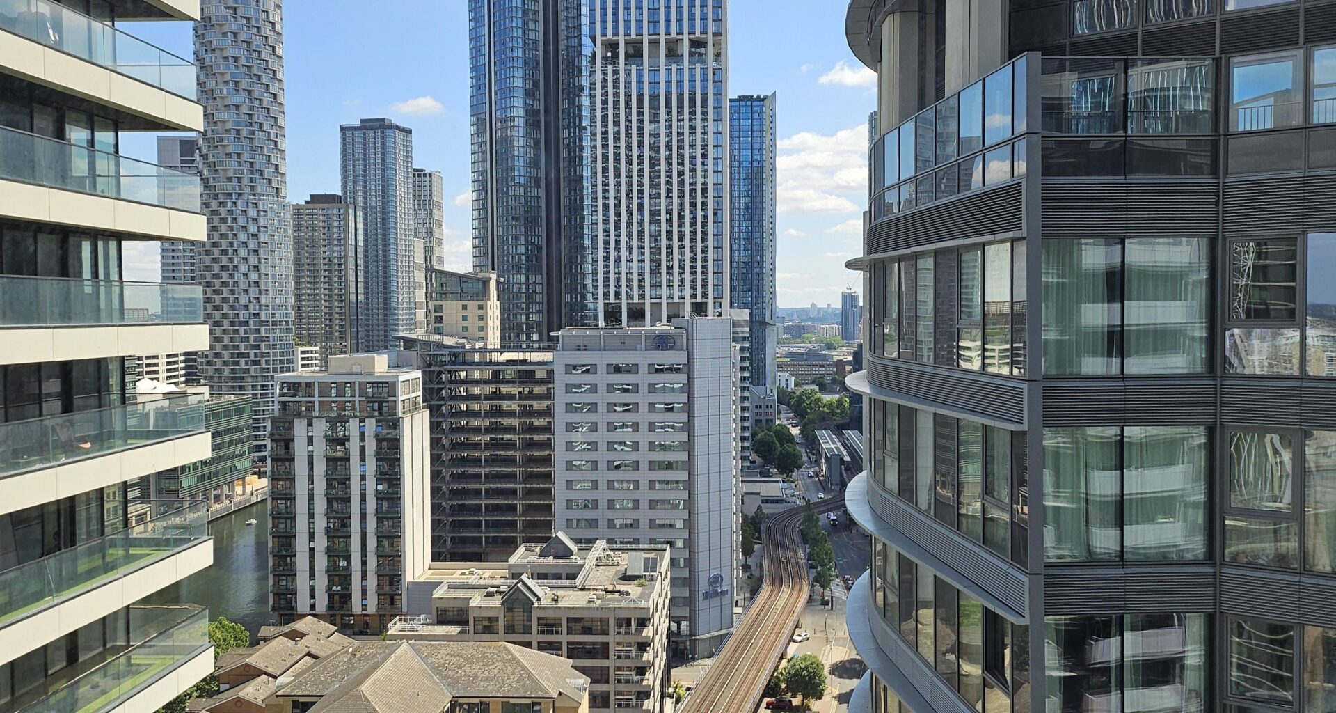 Took this photo from the Novotel Hotel in Canary Wharf, wanted to share it