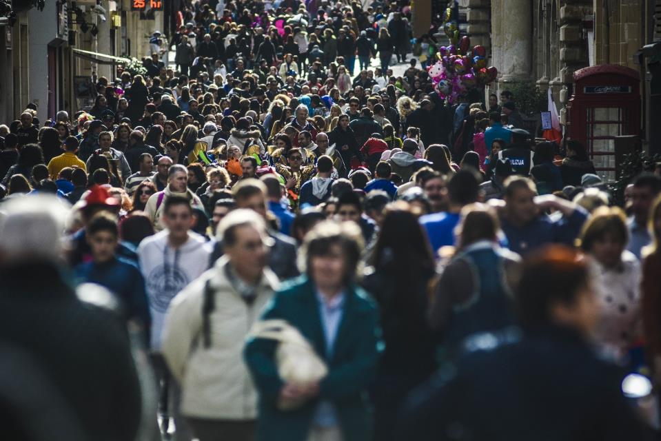 Population in Malta reaches nearly 575,000, up 1.9% - NSO