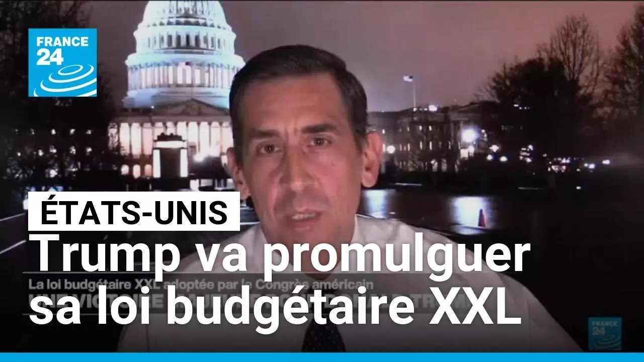 Donald Trump va promulguer sa loi budgétaire XXL pour la fête nationale • FRANCE 24
