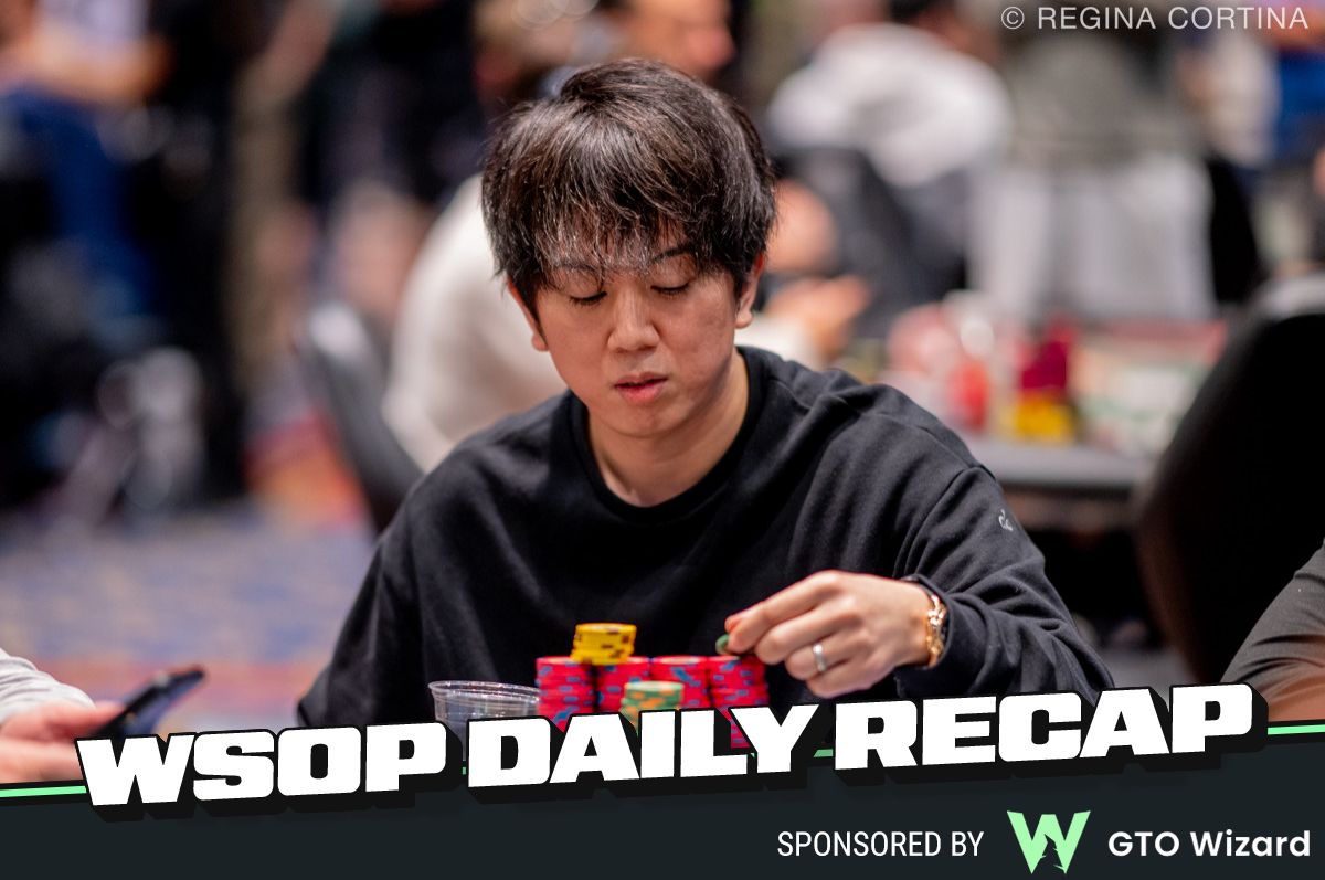 2025 WSOP Day 44: Japan's Masashi Oya Leads the $50K High Roller; WSOP Main Reaches Day 5
